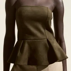 Top sin tirantes H&M Talla-M