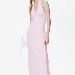Vestido atado al cuello H&M Talla-S