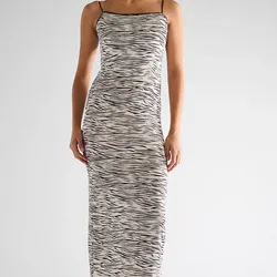 Vestido bershka animal print