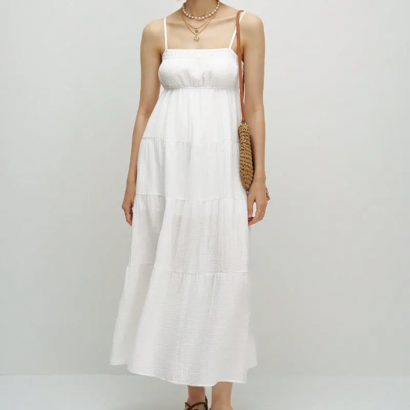 Vestido blanco largo