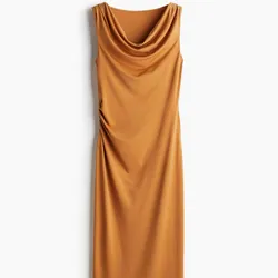 Vestido Camel H&M
