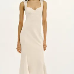 Vestido con escote ZARA Talla-S