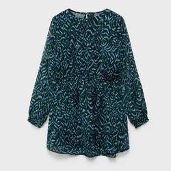 Vestido de mangas largas MNG talla M