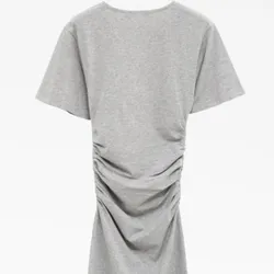 Vestido fruncido a los lados ZARA Tallas- S