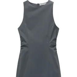 Vestido gris pull&bear