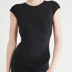 Vestido negro pull&bear