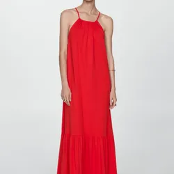 Vestido Rojo con Vuelo abajo MNG