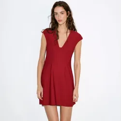 Vestido rojo ZARA Talla- M