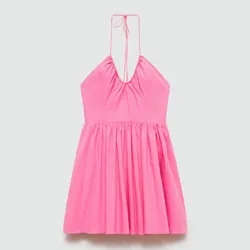 Vestido rosado MNG talla M
