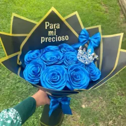 Ramos de rosas eternas azul 💙 #1