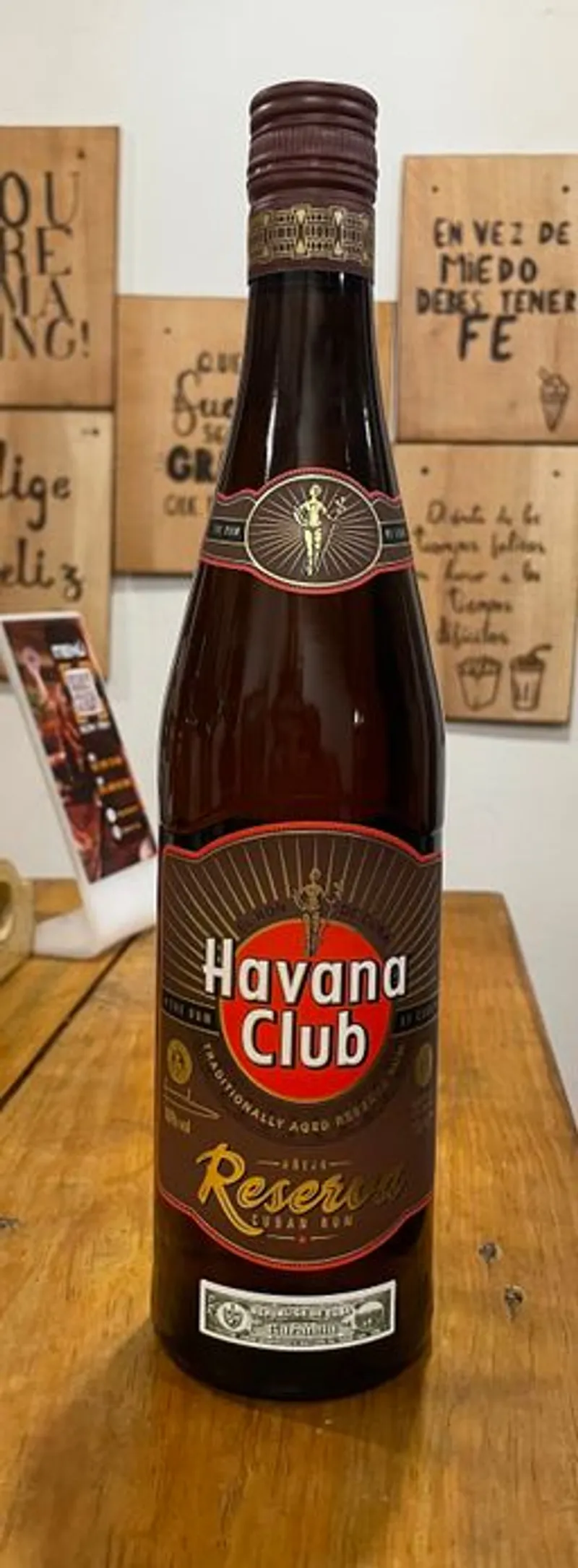 Ron Havana Club Reserva, ?Tragos - ?Family Fast Food? | El Yerro Menu