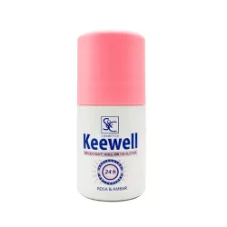Desodorante Keewell Rosa y Ámbar sin alcohol