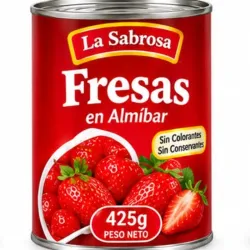 Fresas en almíbar
