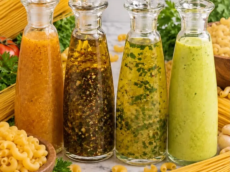 Pastas, aceite y aderezos