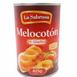 Melocotón en almíbar