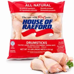 Paquete de Pollo Muslo 10lb