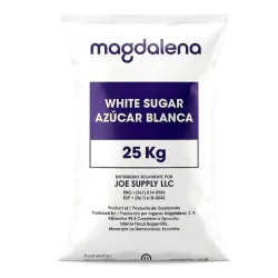 Saco de azúcar blanca 55lb