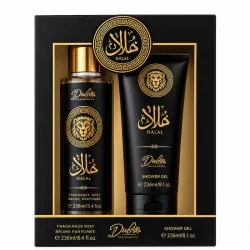 Set árabe de colonia y gel de baño de hombre