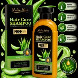 Shampu sin sal a base de aloe vera 420g