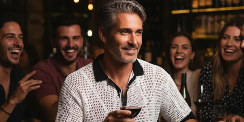 Camisa B'noir griega 