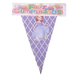 Banderín artesanal Princesa Sofía