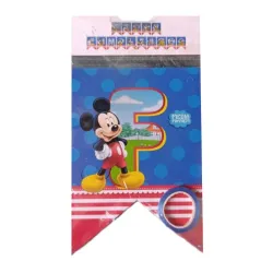 Banderín original temático Mickey Mouse