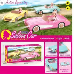 Carro de muñecas con luces y sonido