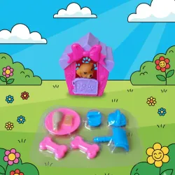 Casita de mascota + accesorios