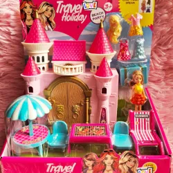 Castillo + muñeca + accesorios