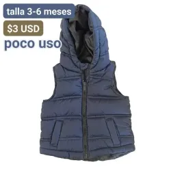Chaleco 3-6 meses