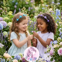 Cintillo metálico tornasolado