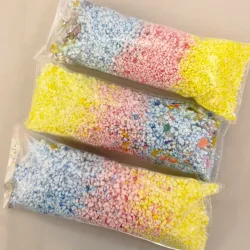 Confeti de poliespuma