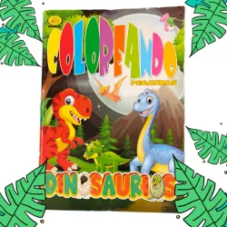 Libro Coloreando (dinosaurios)