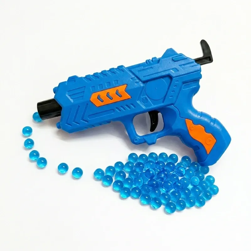 Pistola de hidrogel azul