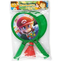 Raquetas de tenis Mario Bros