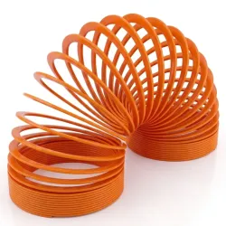 Resorte grande naranja
