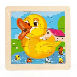 Rompecabezas de madera Patito