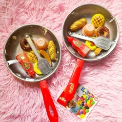 Sartén grande + accesorios