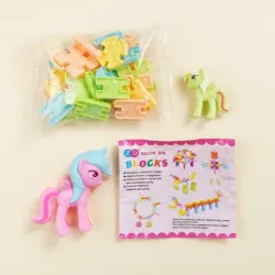 Set de bloques hashtag + ponies