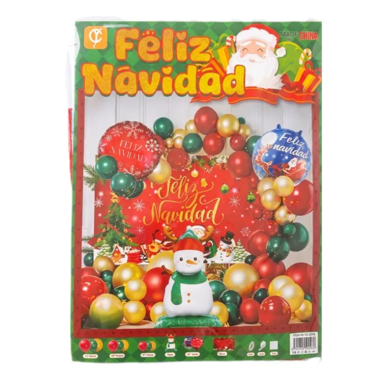 Set decorativo navideño