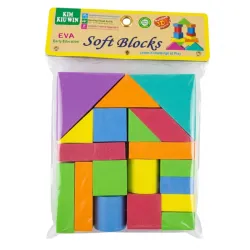 Soft Blocks (Bloques de Construcción de Goma EVA) 21 pz