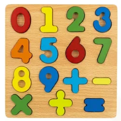 Tablero Didáctico: Primeros Números y Operaciones Matemáticas