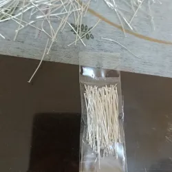 🤍✨ Alfileres plateados para bisutería-4 cm