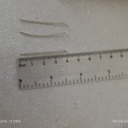 Alfiler plateado para bisutería 