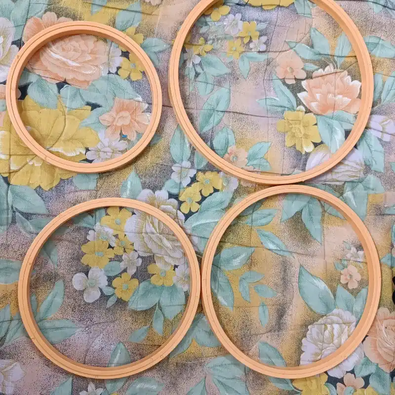 Aros plásticos para bordar 