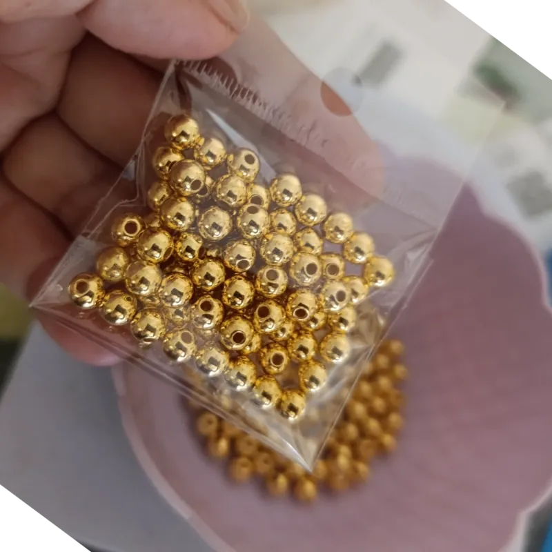 Balines dorados de 6mm