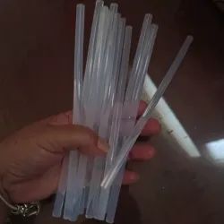 Barras de silicona fina de 19 cm