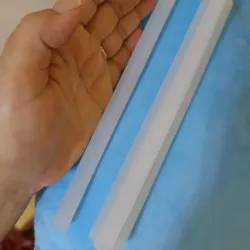 Barras de silicona gruesa de 1 cm