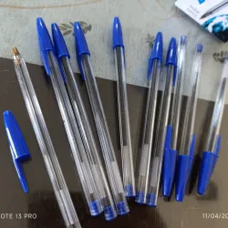 Bolígrafo 🖋️ con tinta azul 💙