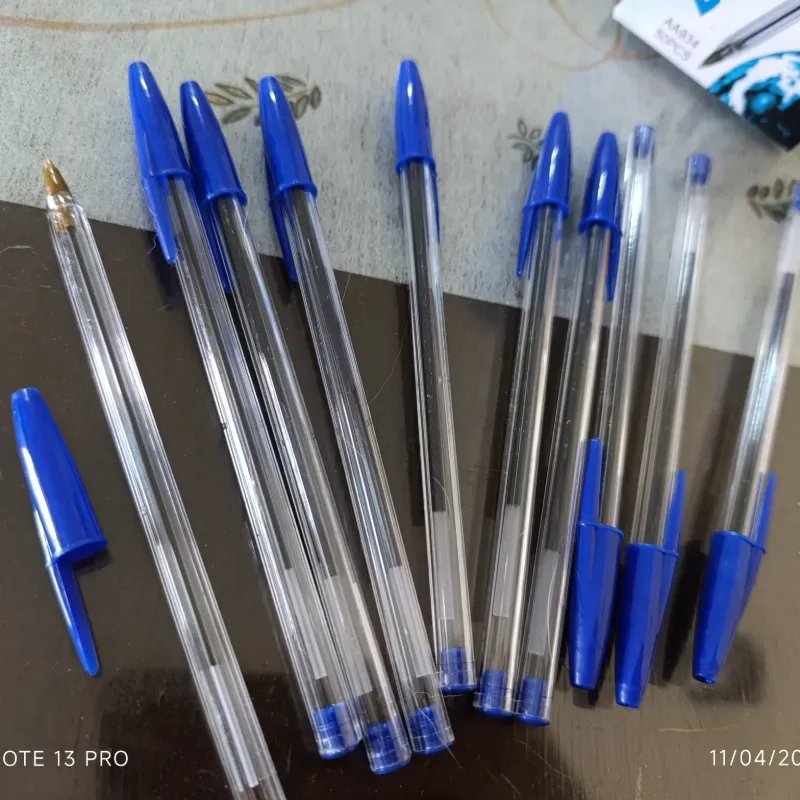 Bolígrafo 🖋️ con tinta azul 💙